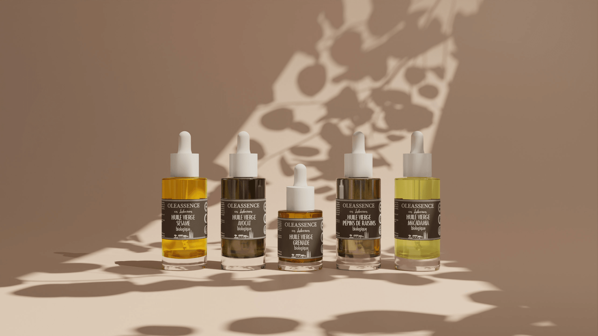 Huiles Vierges de Première Pression à Froid - Oleassence en Luberon