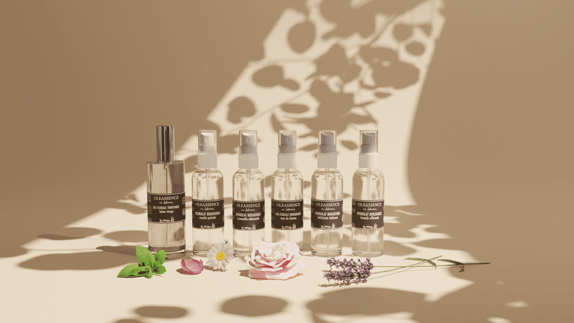 hydrolats - eau florale - Oleassence en Luberon