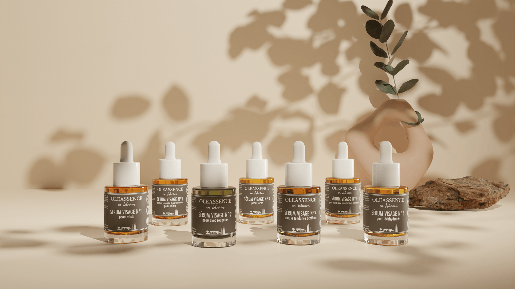 les soins visage par type de peau - Oleassence en Luberon