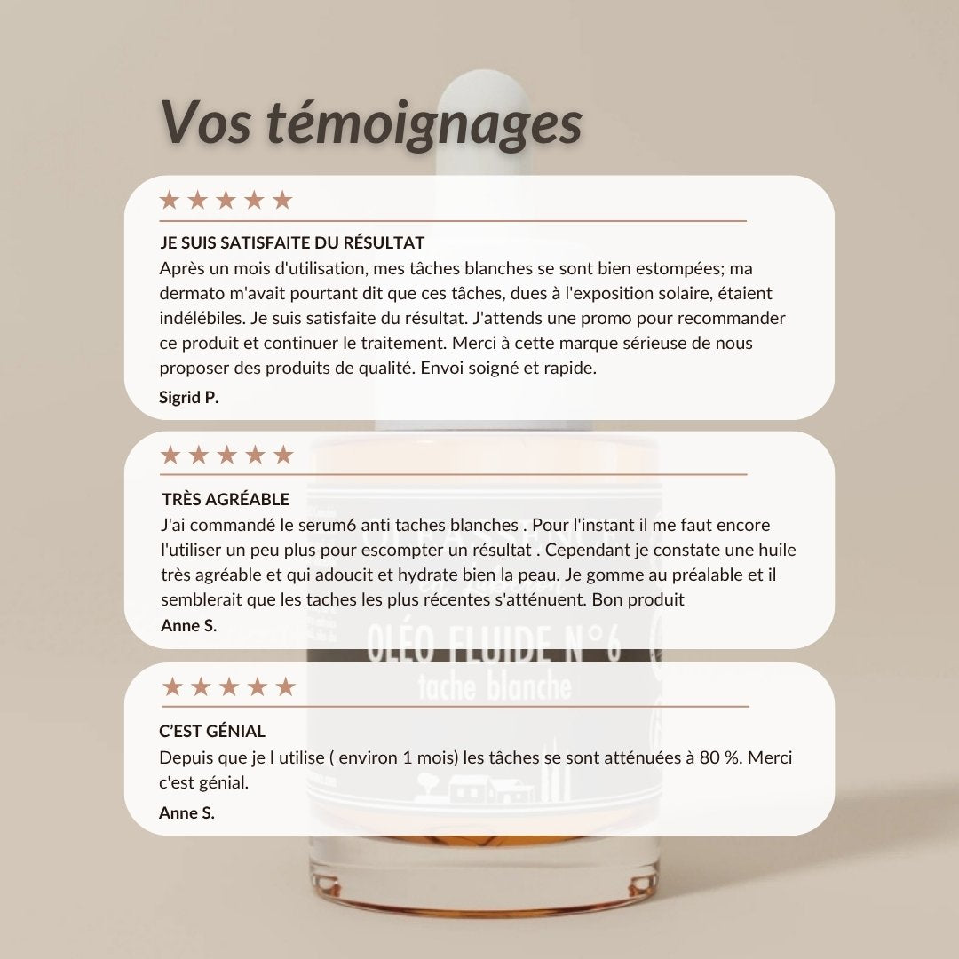 Anti-Taches Blanches - Oleassence en Luberon