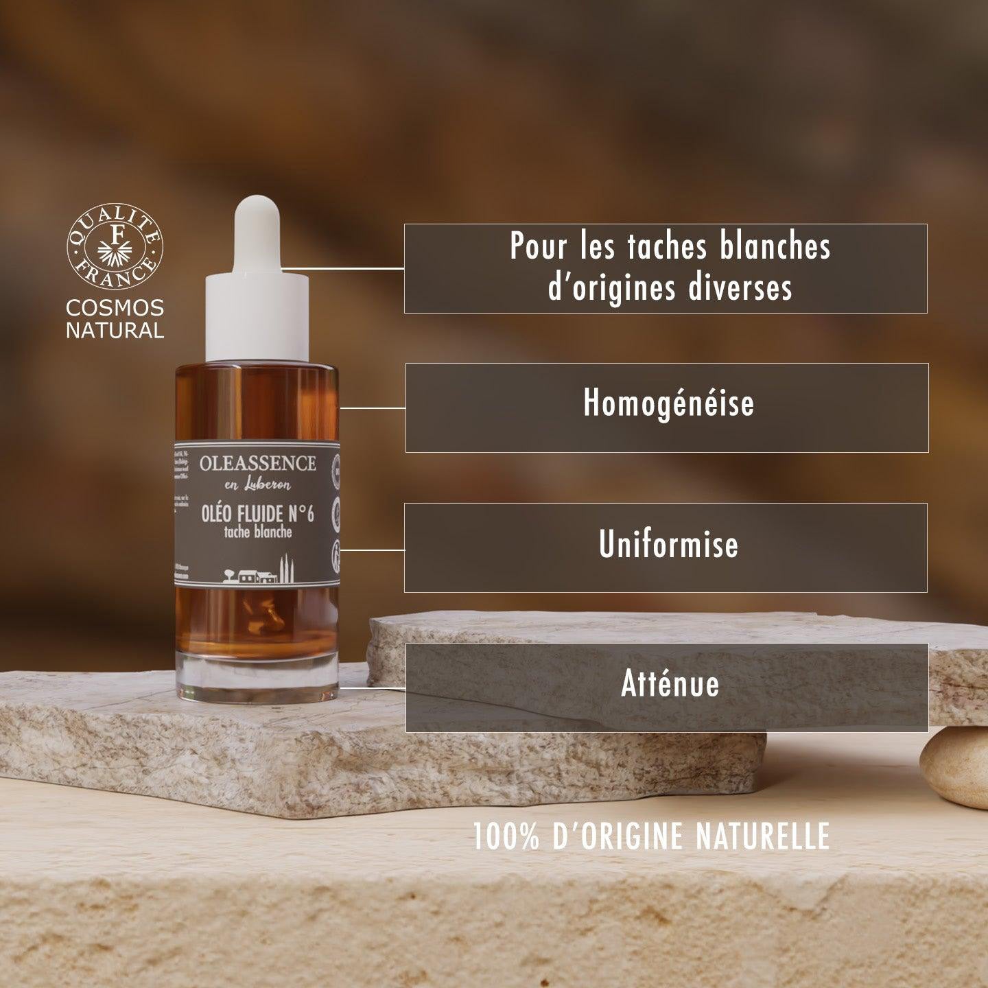 Taches Blanches : Oléo-Fluide N°6 - Oleassence en Luberon