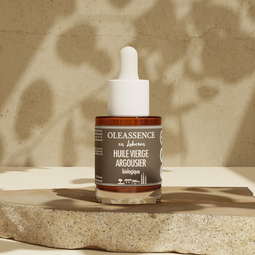 Huile Vierge Argousier Biologique (pépins) - Oleassence en Luberon