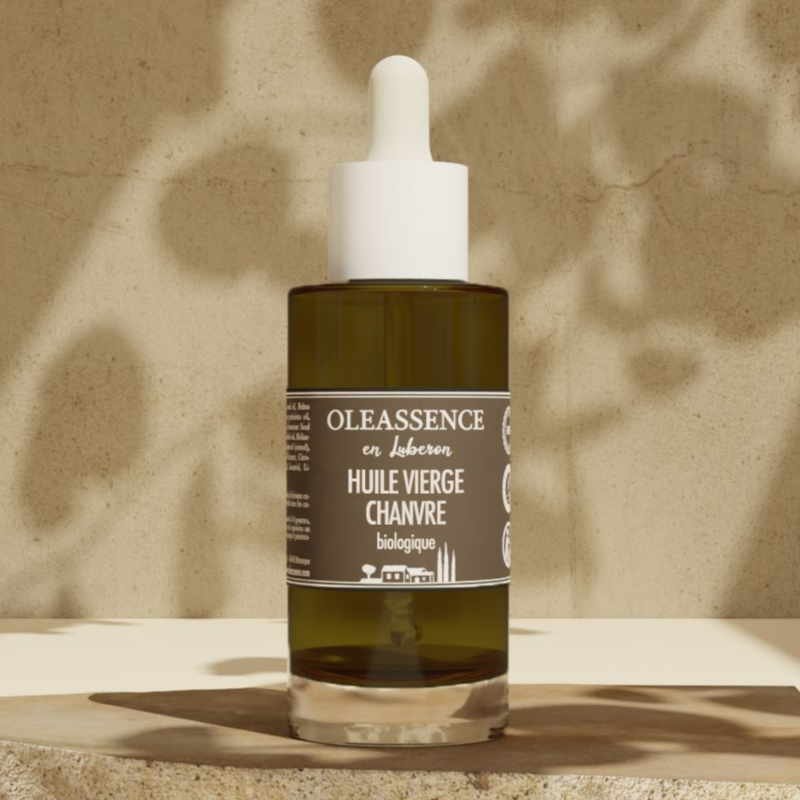 Huile Vierge Chanvre Biologique - Oleassence en Luberon
