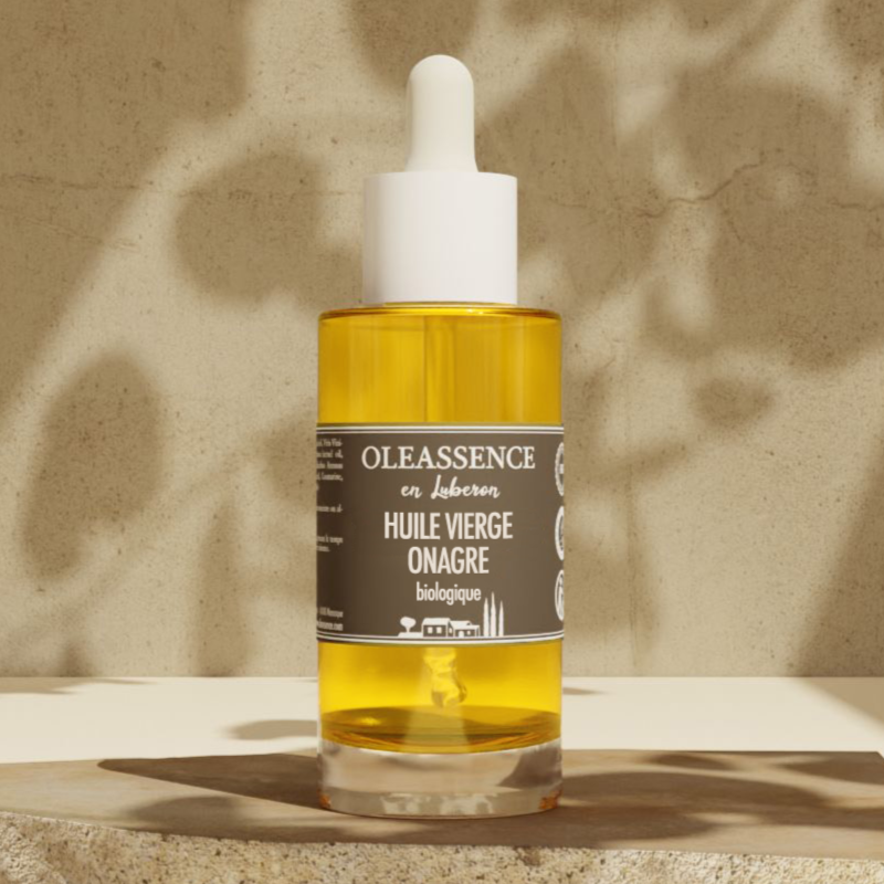 Huile Vierge Onagre Biologique - Oleassence en Luberon