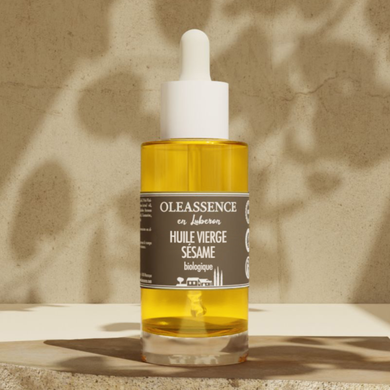 Huile Vierge Sésame Biologique - Oleassence en Luberon