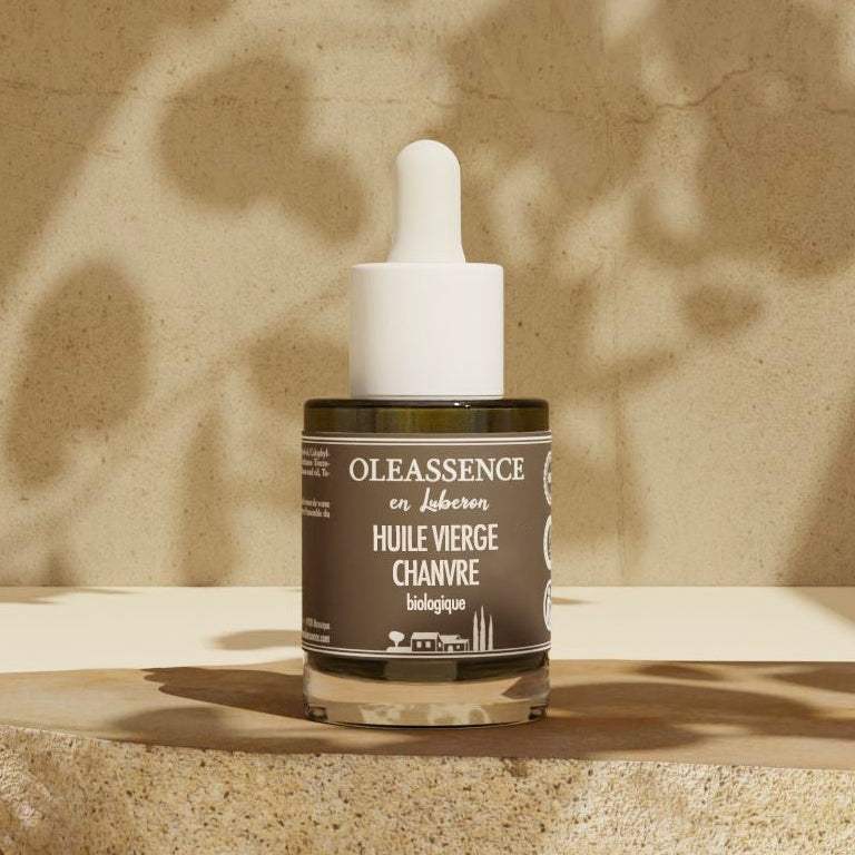 Huile Vierge Chanvre Biologique - Oleassence en Luberon