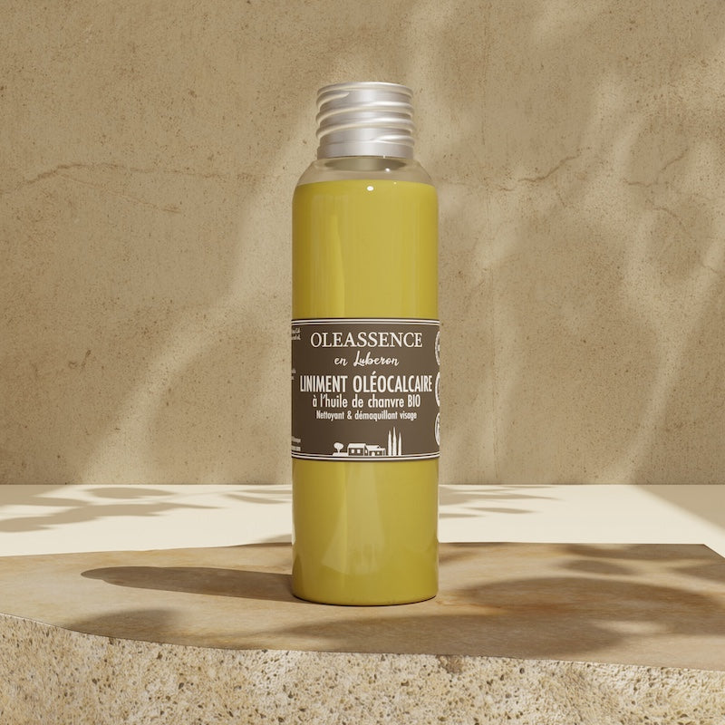 Liniment Oléo-calcaire à l'Huile de Chanvre - Oleassence en Luberon