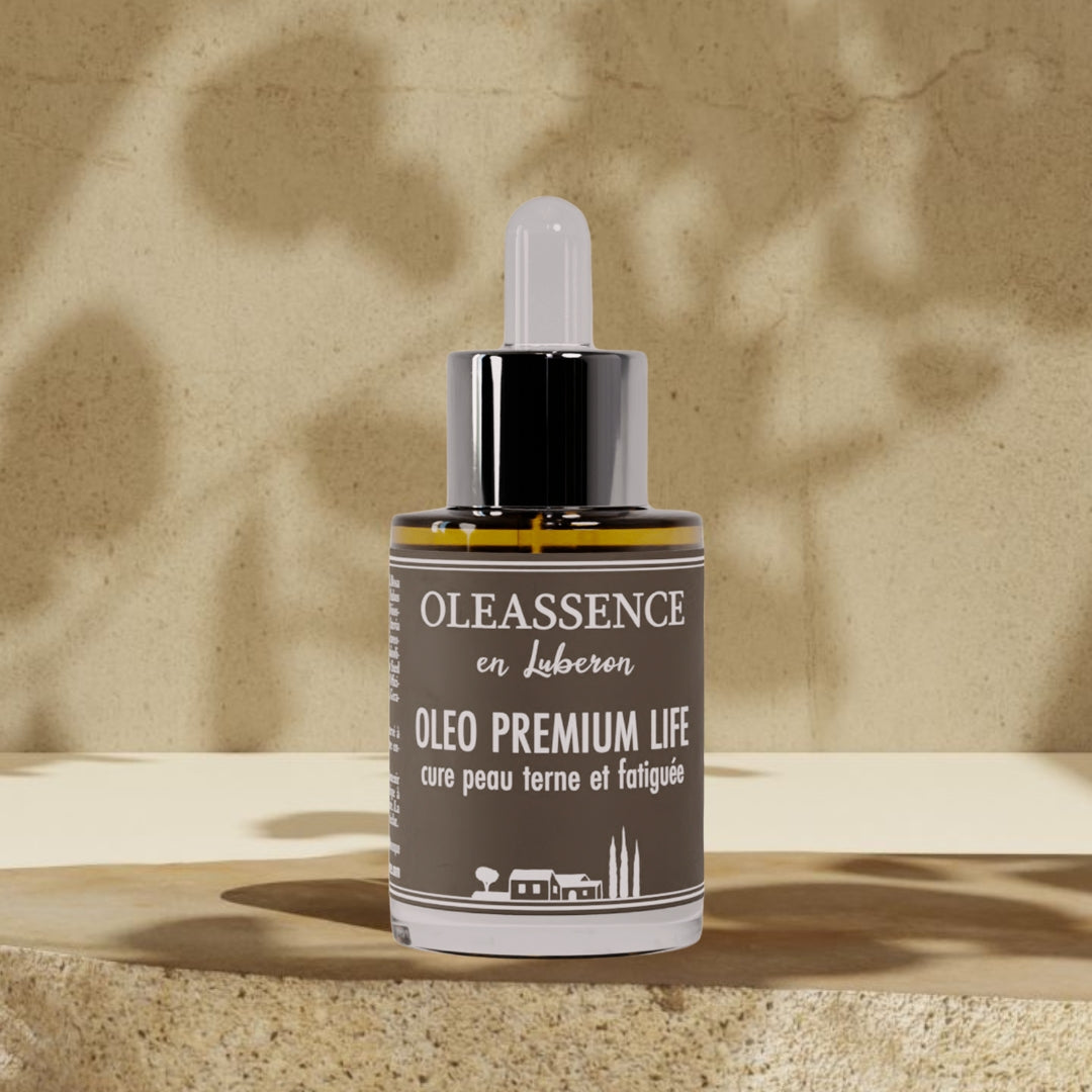 Cure Peau Terne et Fatiguée : Oléo-Premium Life - Oleassence en Luberon
