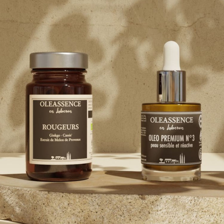 Peaux Sensibles et Réactives : Oléo-Premium N°3 - Oleassence en Luberon