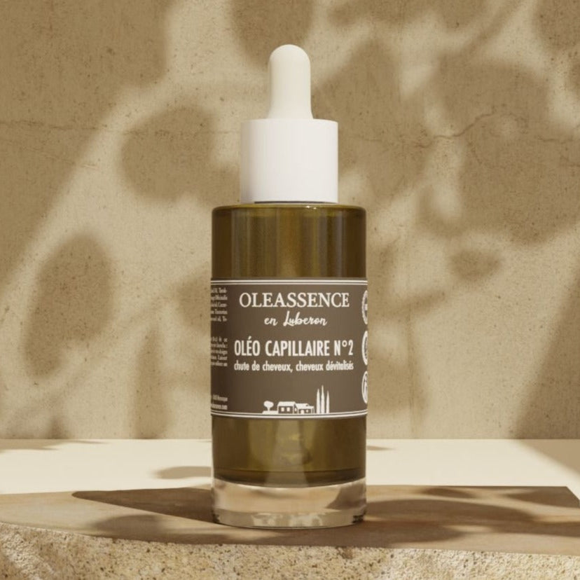 Chute de Cheveux, Cheveux Dévitalisés : Oléo-Capillaire N°2 - Oleassence en Luberon