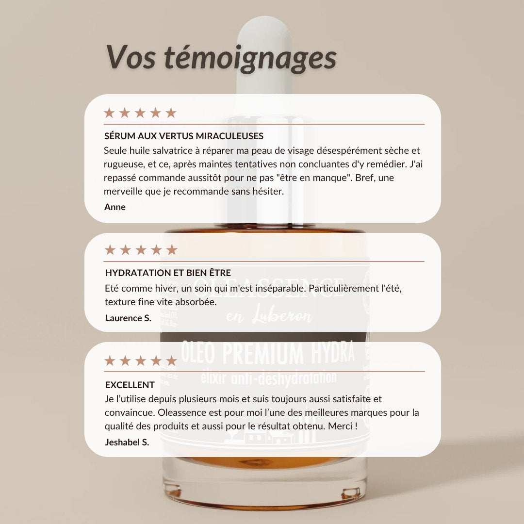 Sérum Hydra Bio - Oleassence en Luberon