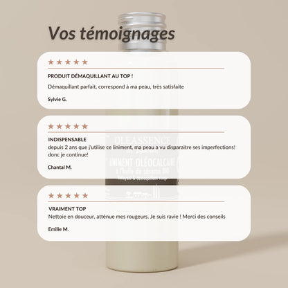 Liniment Oléo-calcaire Sésame bio - Oleassence en Luberon