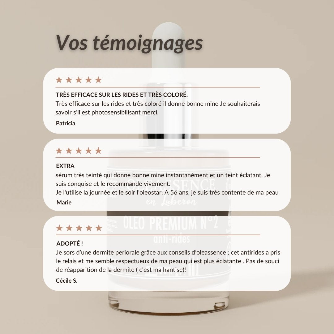 Sérum Anti-Rides bio - Oleassence en Luberon