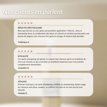 Après Shampoing à l'aloe vera