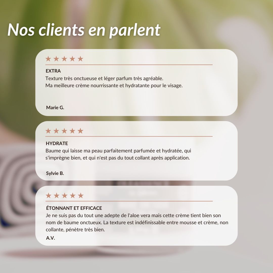 Baume Onctueux à l'Aloe Vera