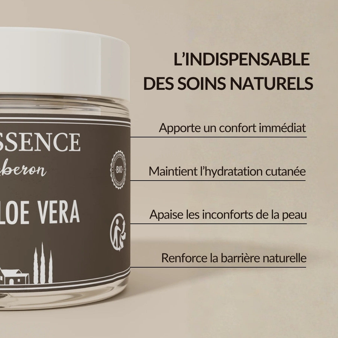 Gel à l'Aloe Vera Bio 97% - Oleassence en Luberon