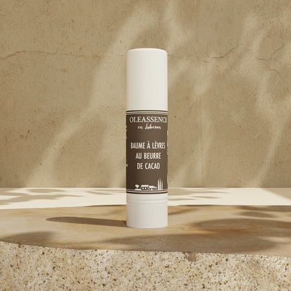 Baume à Lèvres BIO au Beurre de Cacao - Oleassence en Luberon