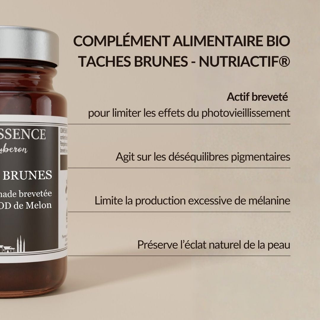 Taches Brunes Complément Alimentaire bio - Oleassence en Luberon