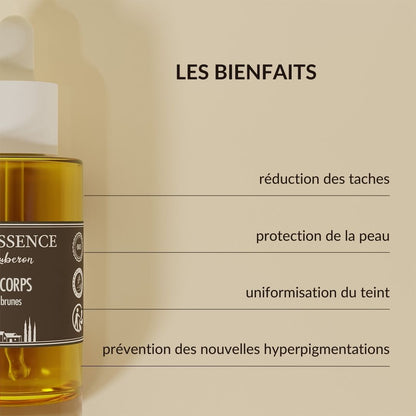 Fluide Corps Taches Brunes