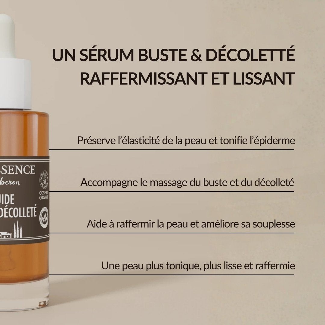 Sérum Buste et Décolleté bio - Oleassence en Luberon