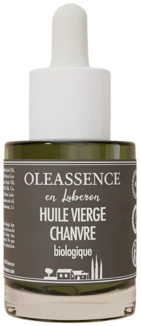 Huile Vierge Chanvre bio sans fond 