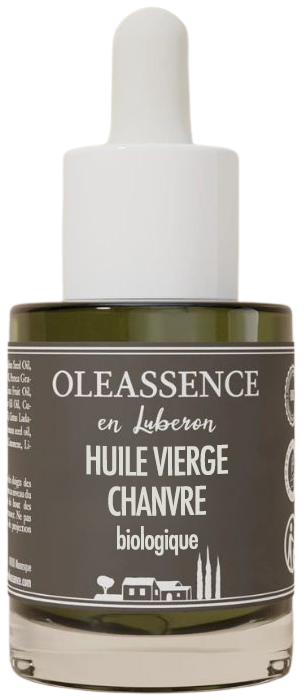 Huile végétale de Chanvre bio sans fond 