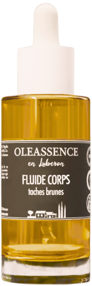 Fluide Corps Taches Brunes sans fond 