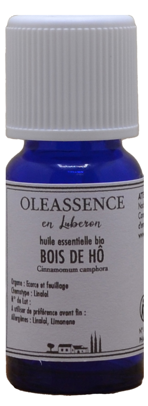 Huile Essentielle de Bois de Hô Biologique sans fond 