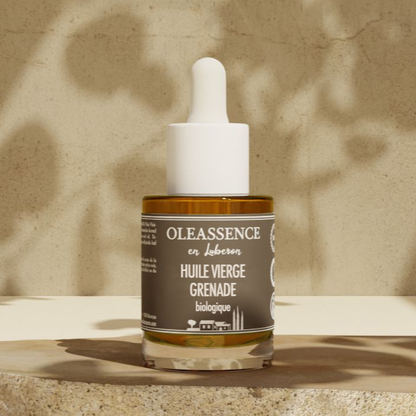 Huile Vierge Grenade Biologique (pépins) - Oleassence en Luberon