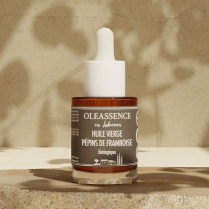 Huile Vierge Framboise Biologique (pépins) - Oleassence en Luberon