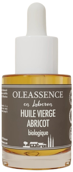 Huile Vierge Abricot bio (noyaux) sans fond 