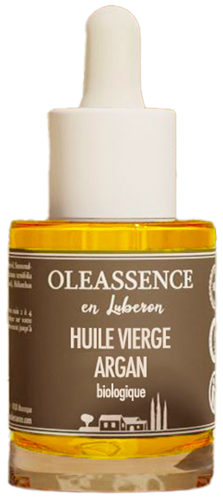 Huile Vierge Argan Biologique sans fond 