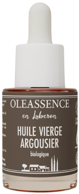Huile Vierge Argousier bio (pépins) sans fond 