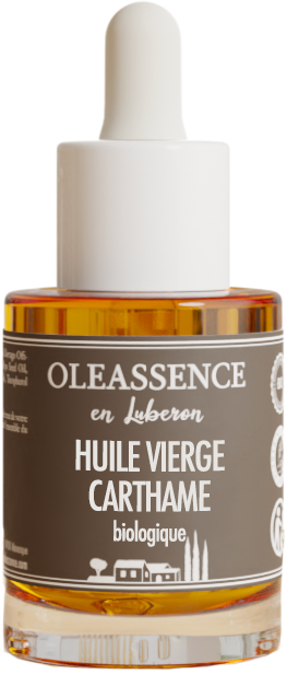 Huile Vierge Carthame Biologique sans fond 