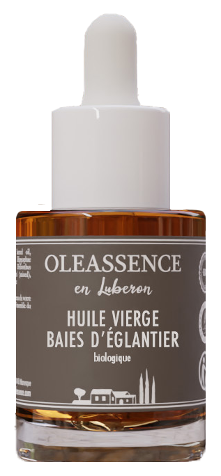 Huile Vierge Églantier Biologique sans fond 