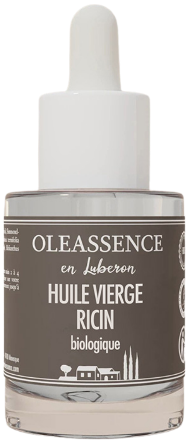 Huile végétale de Ricin bio sans fond 