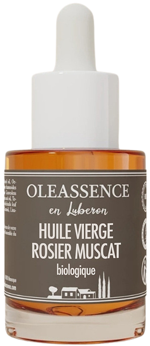 Huile végétale de Rosier Muscat bio sans fond 