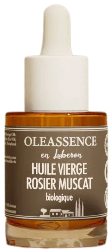 Huile Vierge Rosier Muscat Biologique sans fond 