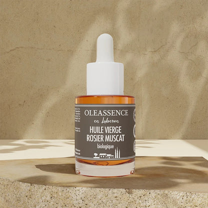 Huile Vierge Rosier Muscat Biologique - Oleassence en Luberon