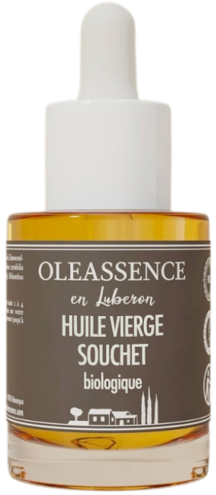 Huile végétale de Souchet bio sans fond 