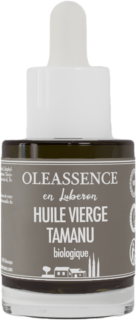 Huile Vierge Tamanu Biologique sans fond 