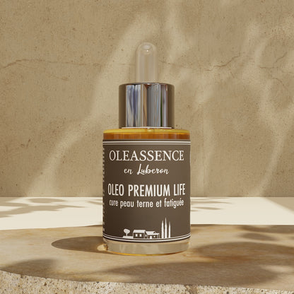 Cure Peau Terne et Fatiguée : Oléo-Premium Life - Oleassence en Luberon