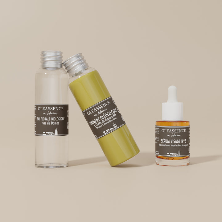 Pack Peaux Sujettes aux Imperfections et Rougeurs - Oleassence en Luberon