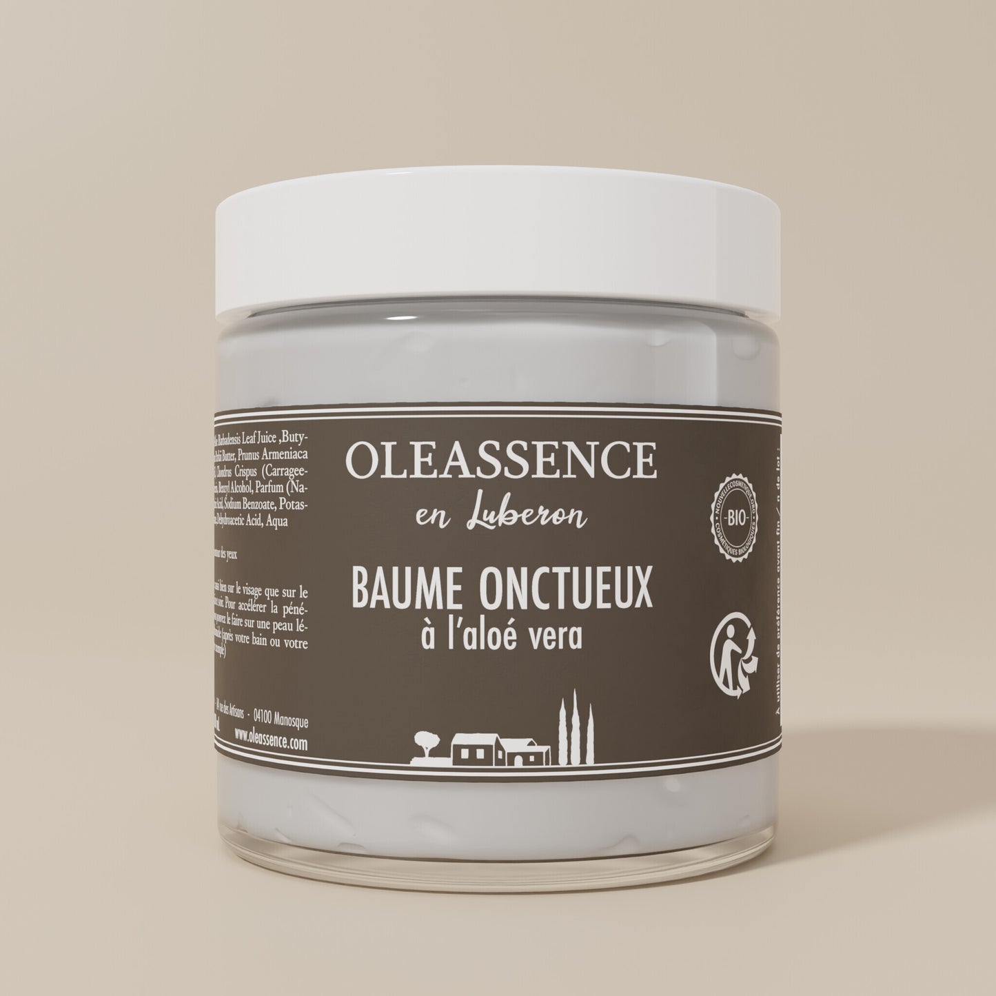 Baume Onctueux à l'Aloe Vera - Oleassence en Luberon