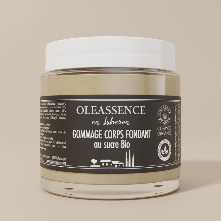 Gommage corps au sucre - Oleassence en Luberon