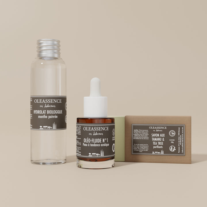 Pack Peau à Tendance Acnéique - Oleassence en Luberon