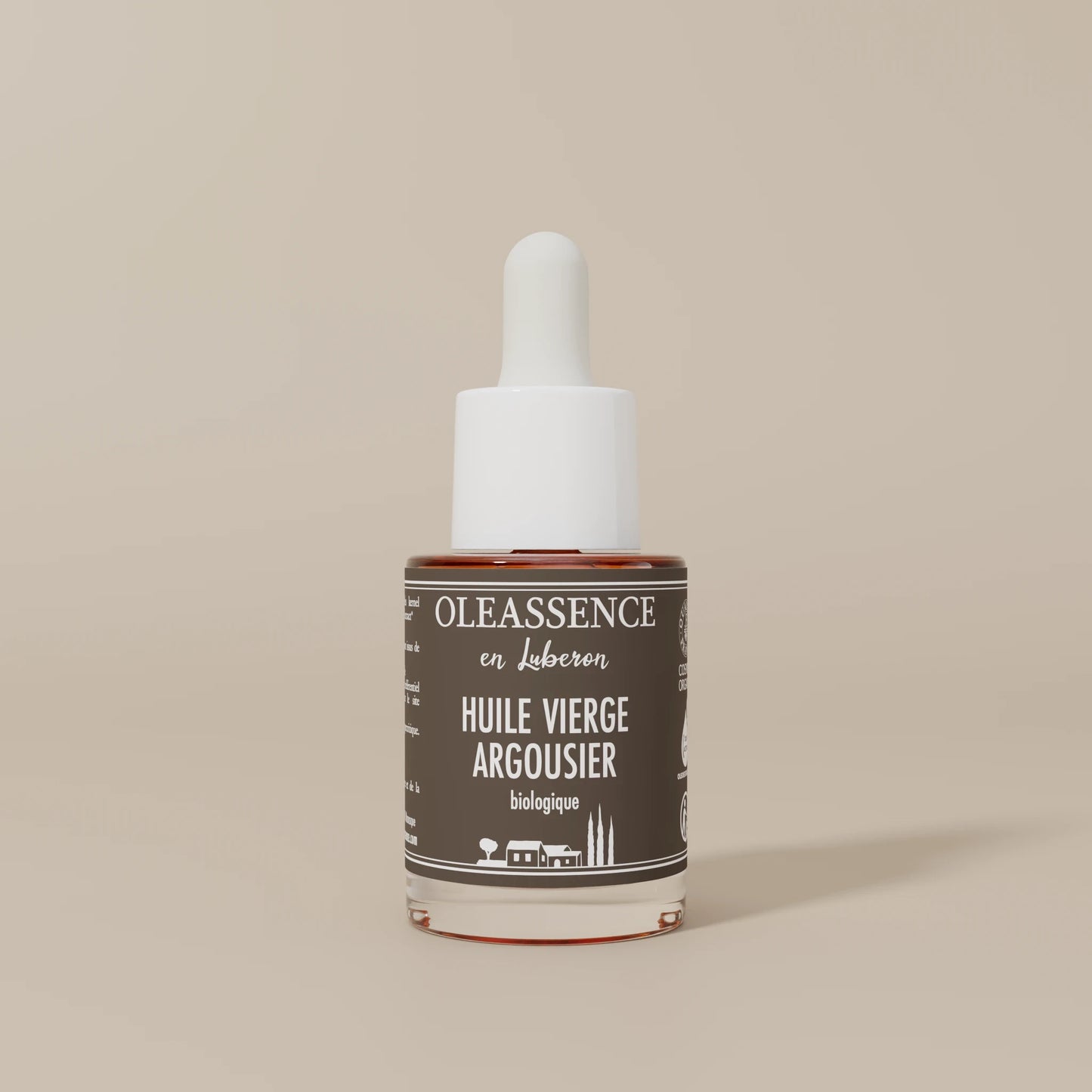 Huile Vierge Argousier bio (pépins) - Oleassence en Luberon