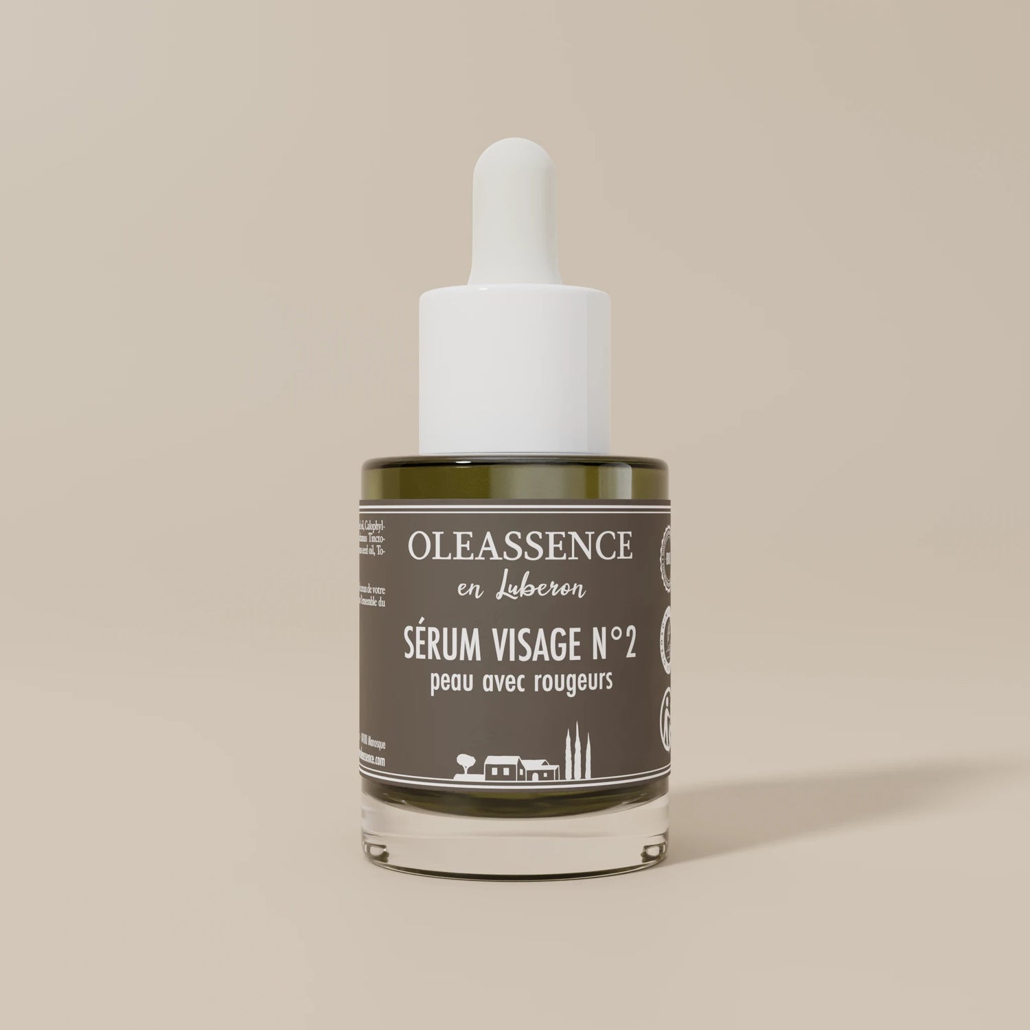 Peau avec rougeurs Sérum visage bio - Oleassence en Luberon