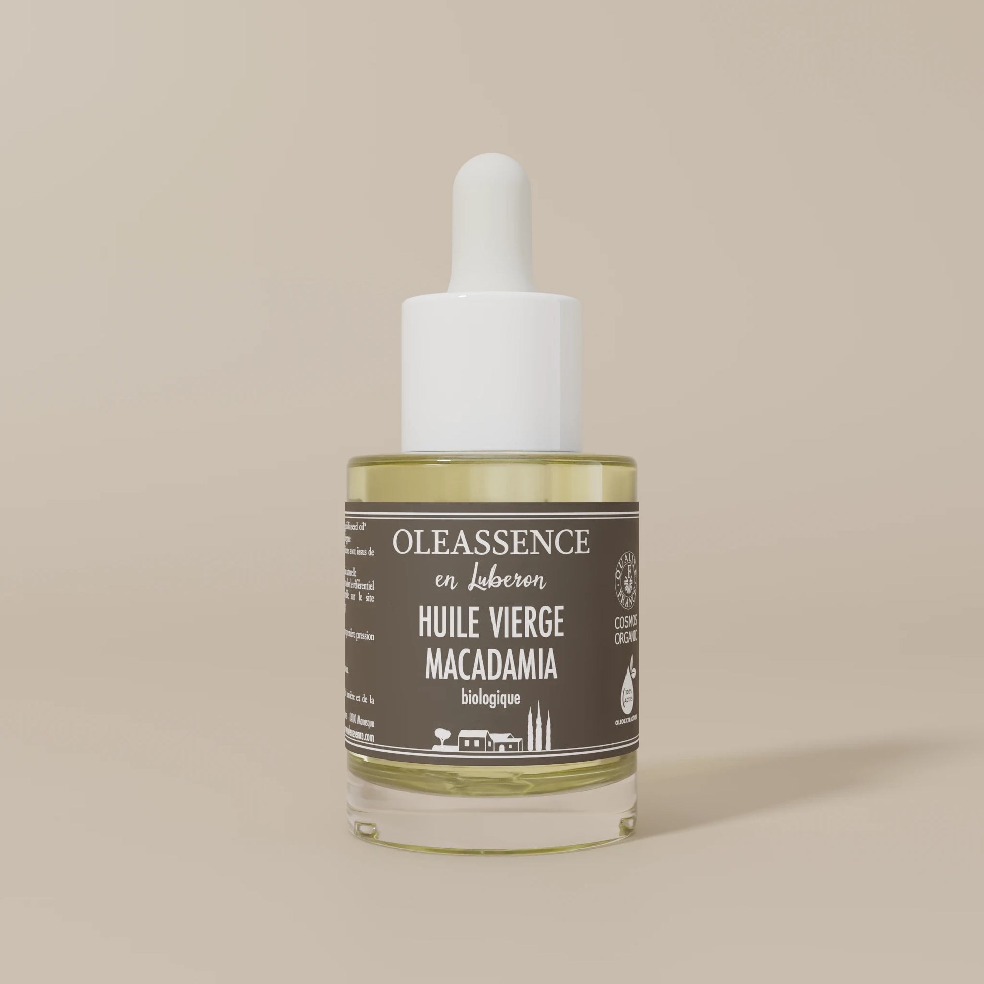 Huile végétale de Macadamia bio - Oleassence en Luberon