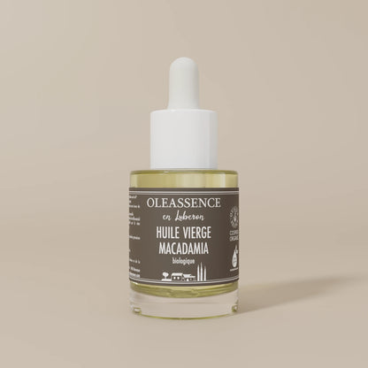 Huile végétale de Macadamia bio - Oleassence en Luberon